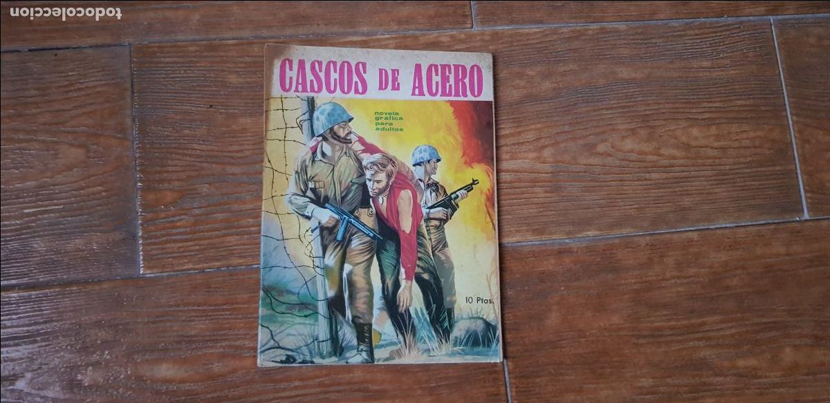 Tebeos: CASCOS DE ACERO N&ordm; 1 EDITORIAL BOIXHER - Foto 1
