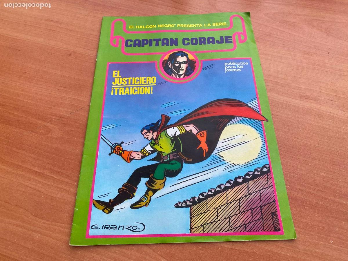 Tebeos: CAPITAN CORAJE N&ordm; 1 EL JUSTICIERO TRAICION (COB250) - Foto 1