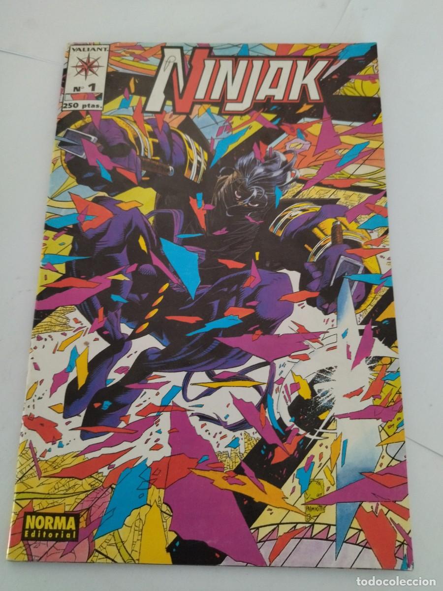 Tebeos: Ninjak n&uacute;m 1 Norma Edit. A&ntilde;o 1995 - Foto 1