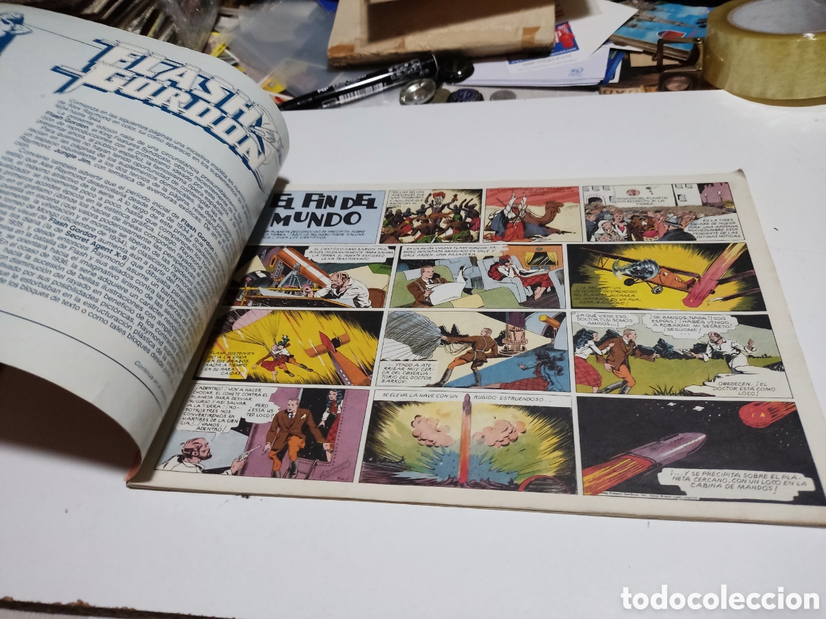 Tebeos: Tebeo c&oacute;mic Flash Gordon numero1 - Foto 2