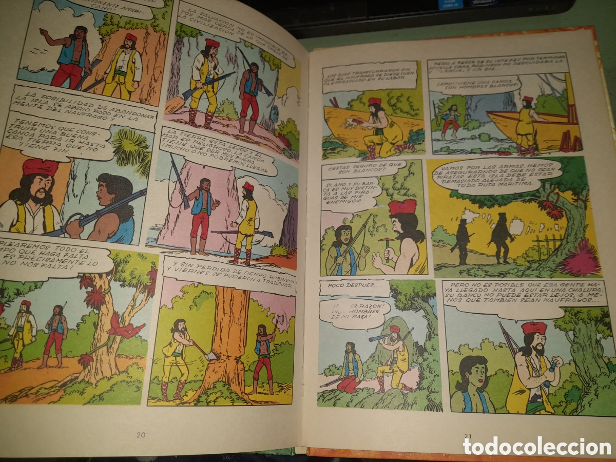 Tebeos: Robinson Crusoe N &deg; 1 1970 publicaci&oacute;n - Foto 7