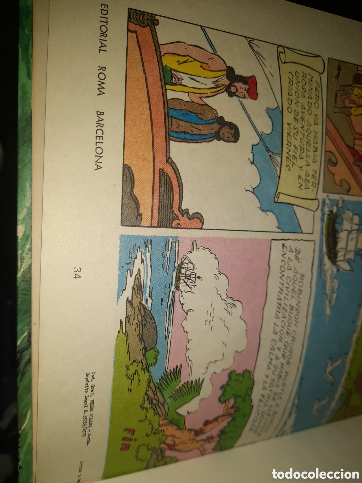 Tebeos: Robinson Crusoe N &deg; 1 1970 publicaci&oacute;n - Foto 11