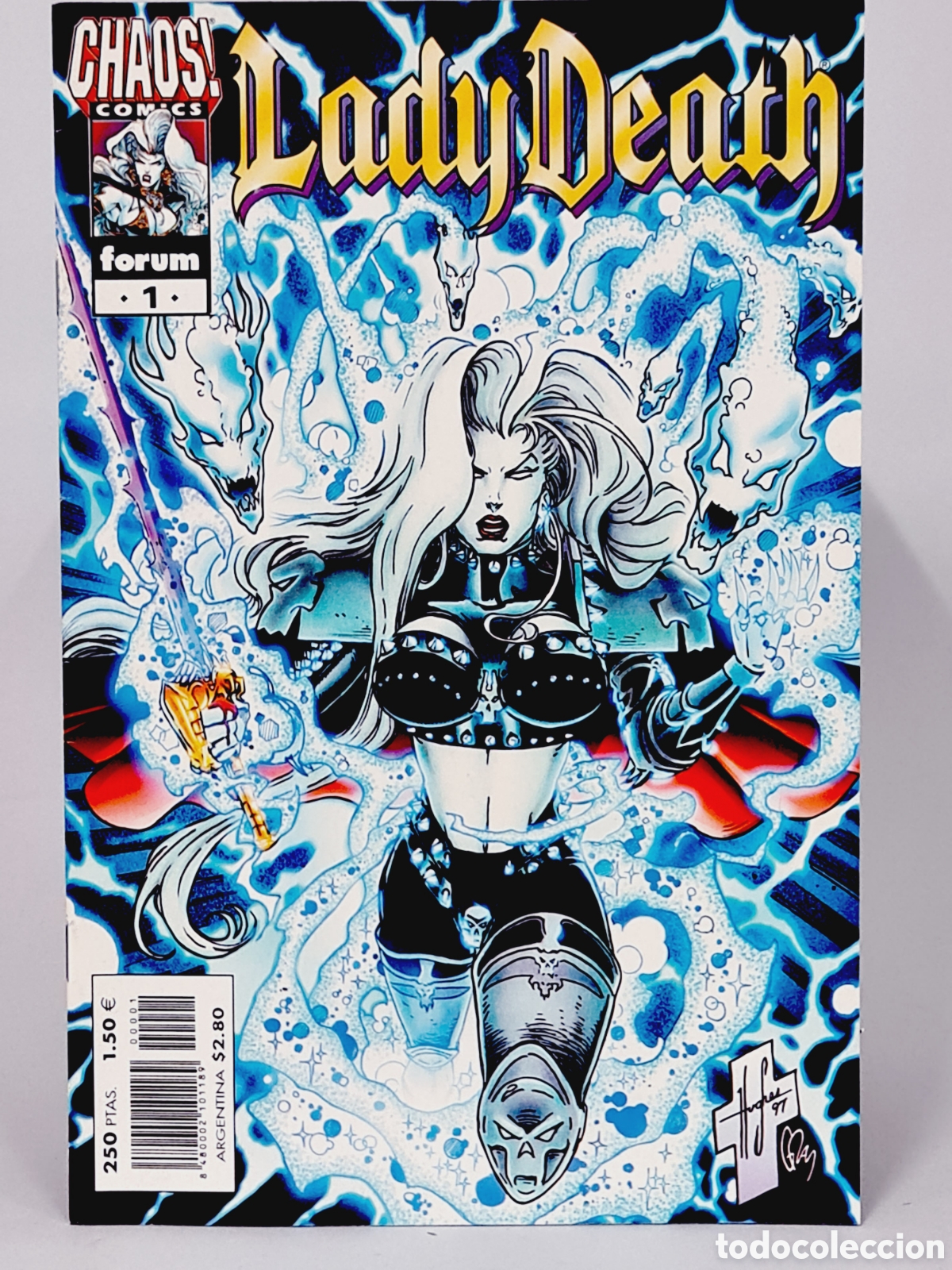 Tebeos: DE KIOSCO LADY DETH 1 COMICS FORUM CHAOS GRAPA - Foto 1