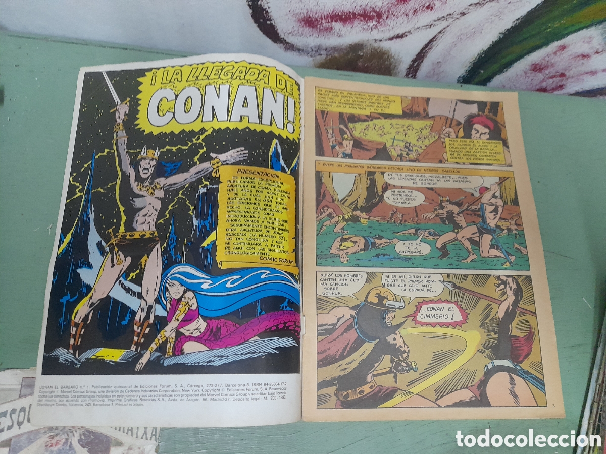 Tebeos: Conan el Barbaro n&uacute;mero 1 a&ntilde;o 1983 - Foto 5