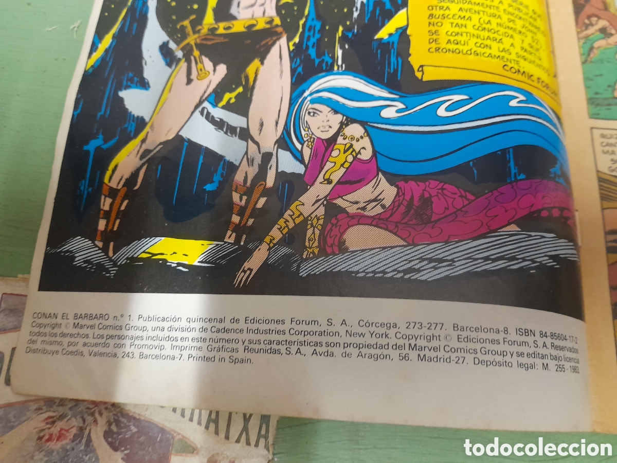 Tebeos: Conan el Barbaro n&uacute;mero 1 a&ntilde;o 1983 - Foto 6