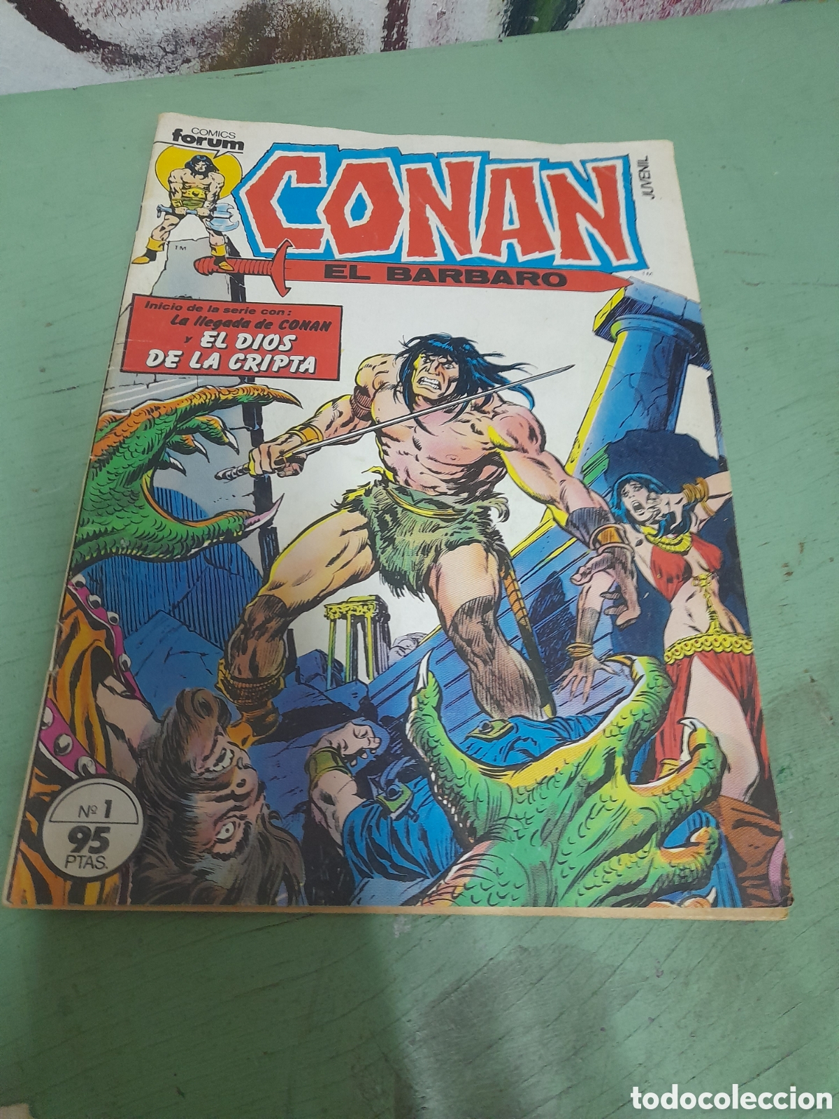 Tebeos: Conan el Barbaro n&uacute;mero 1 a&ntilde;o 1983 - Foto 1