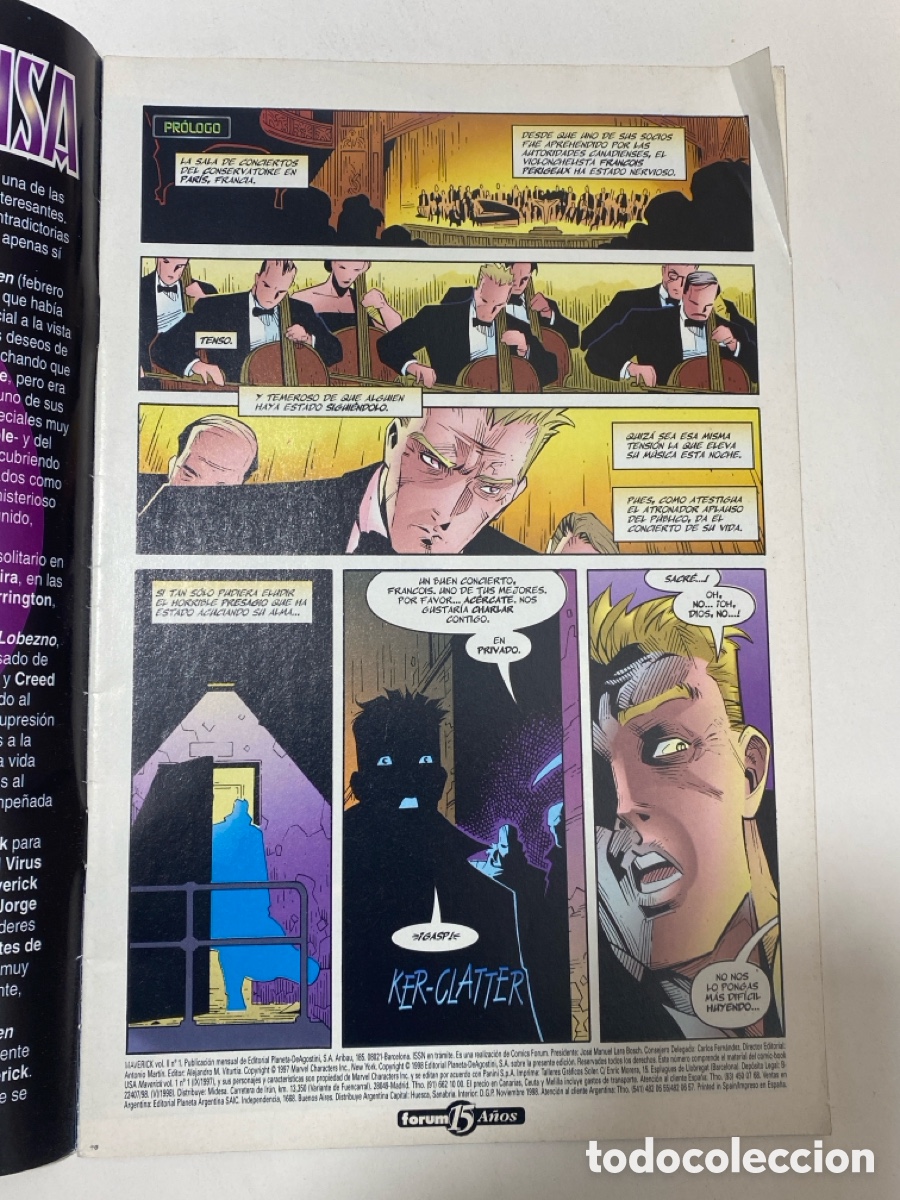 Tebeos: Marvel Comics Forum MAVERICK n&uacute;mero 1 - Foto 2