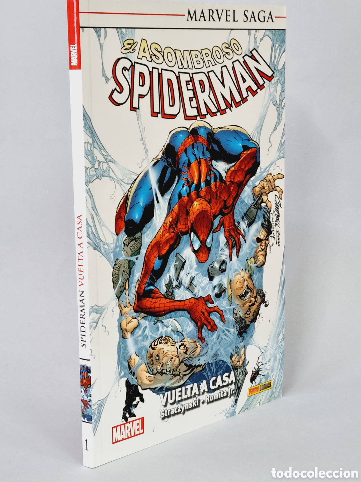 Tebeos: DE KIOSCO EL ASOMBROSO SPIDERMAN 1 VUELTA A CASA MARVEL PANINI COMICS - Foto 1
