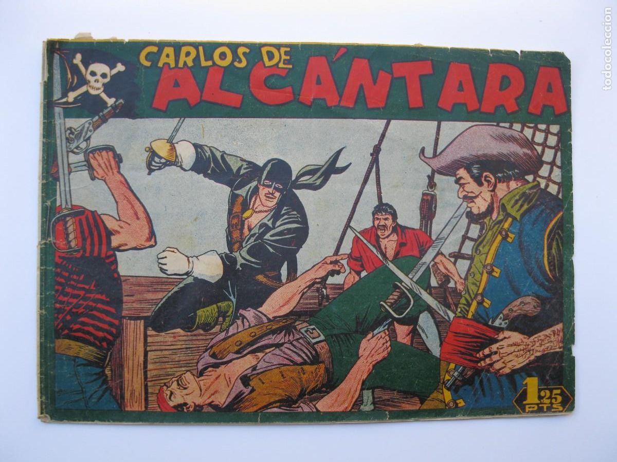 Tebeos: CARLOS DE ALC&Aacute;NTARA - N&ordm; 1 - ORIGINAL - EDITORIAL MAGA. - Foto 1