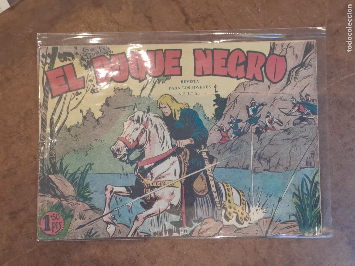 Tebeos: El duque negro 1, Maga en muy buen estado - Foto 1
