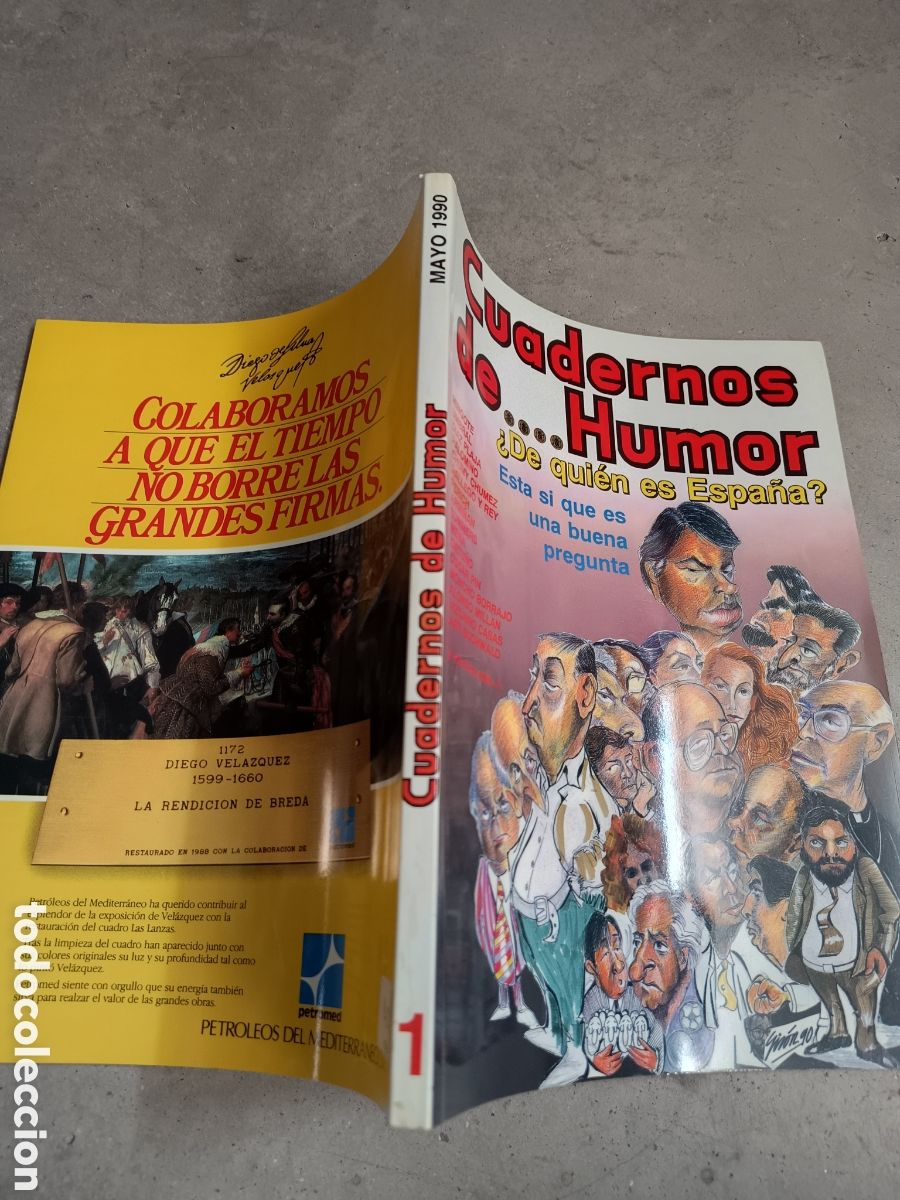 Tebeos: CUADERNOS DE HUMOR N&ordm; 1 &iquest;DE QUI&Eacute;N ES ESPA&Ntilde;A ? - Foto 3