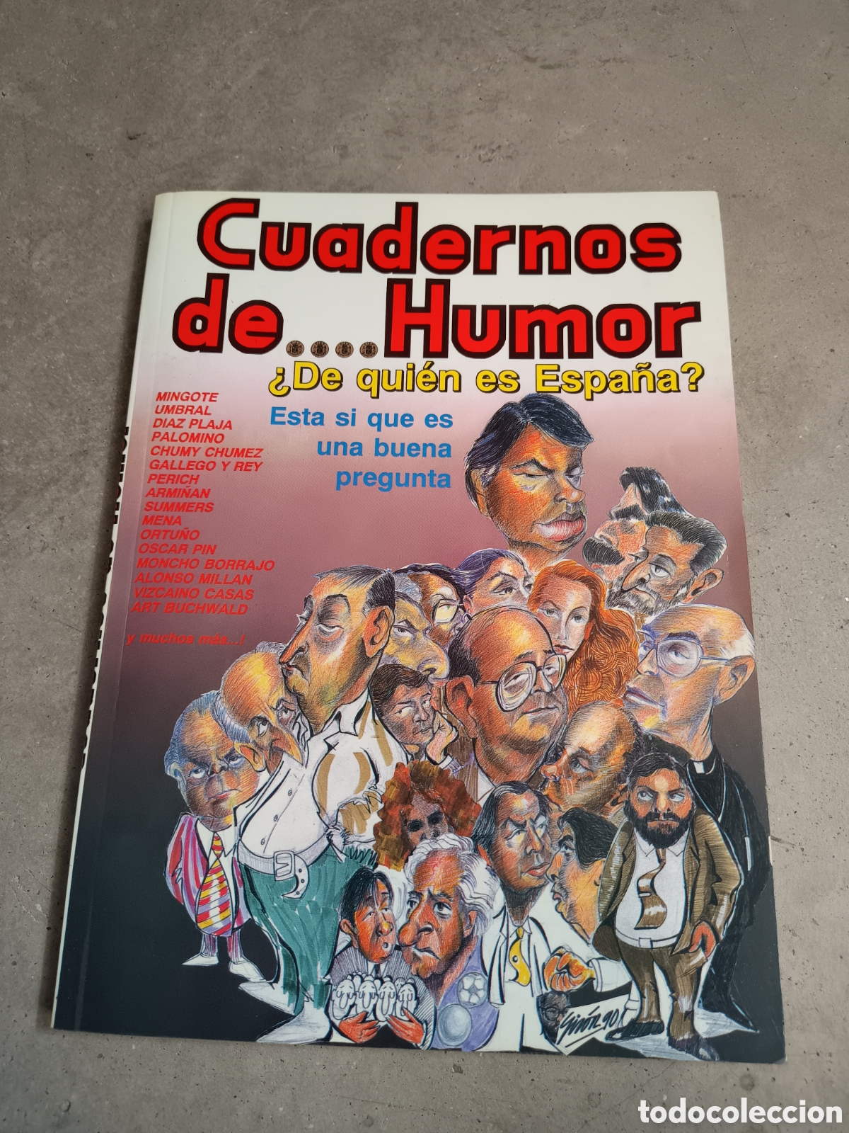 Tebeos: CUADERNOS DE HUMOR N&ordm; 1 &iquest;DE QUI&Eacute;N ES ESPA&Ntilde;A ? - Foto 1