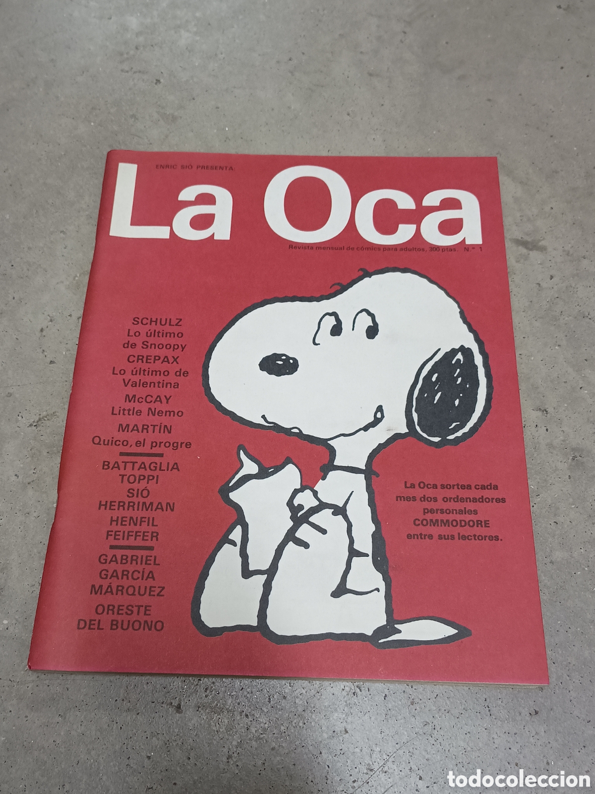 Tebeos: PRIMER N&Uacute;MERO N&ordm; 1 - LA OCA - 1985 - Foto 1
