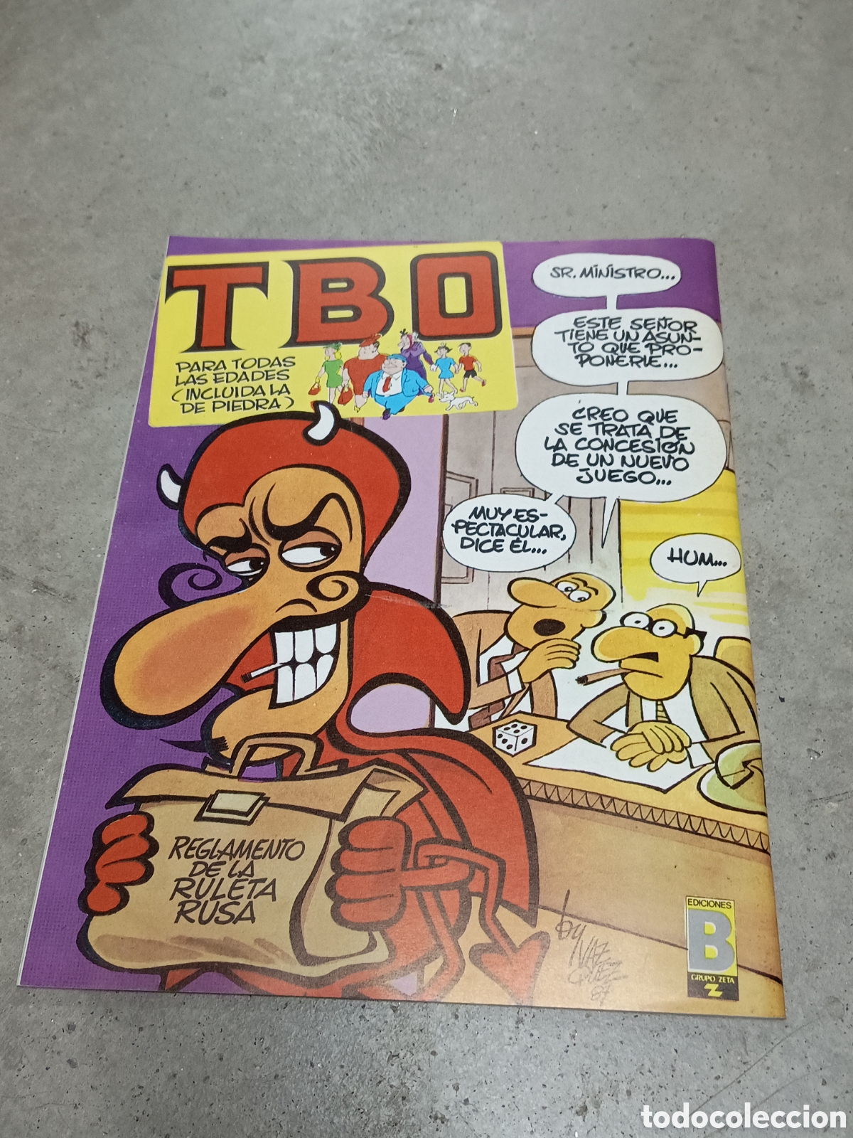 Tebeos: PRIMER N&Uacute;MERO N&ordm; 1 - TBO - EDICIONES B - Foto 2