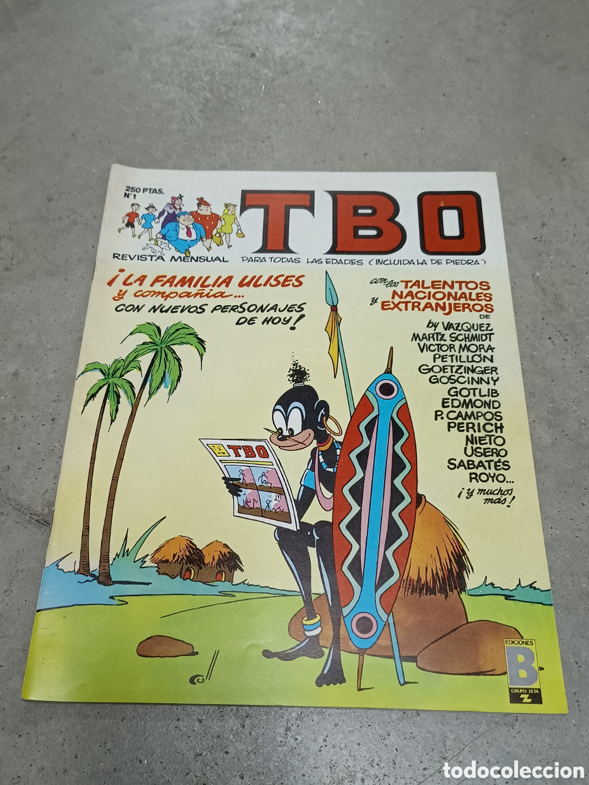 Tebeos: PRIMER N&Uacute;MERO N&ordm; 1 - TBO - EDICIONES B - Foto 1