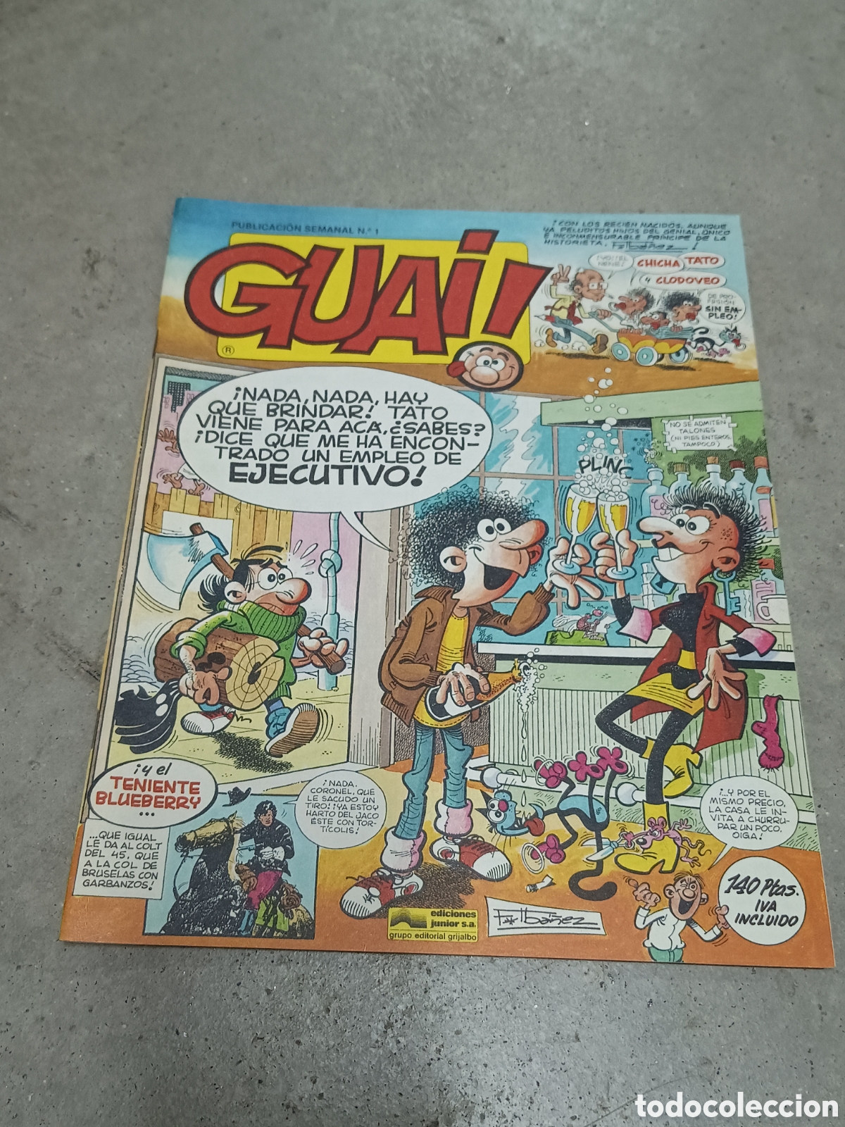 Tebeos: PRIMER N&Uacute;MERO N&ordm; 1 - GUAI ! - Foto 1