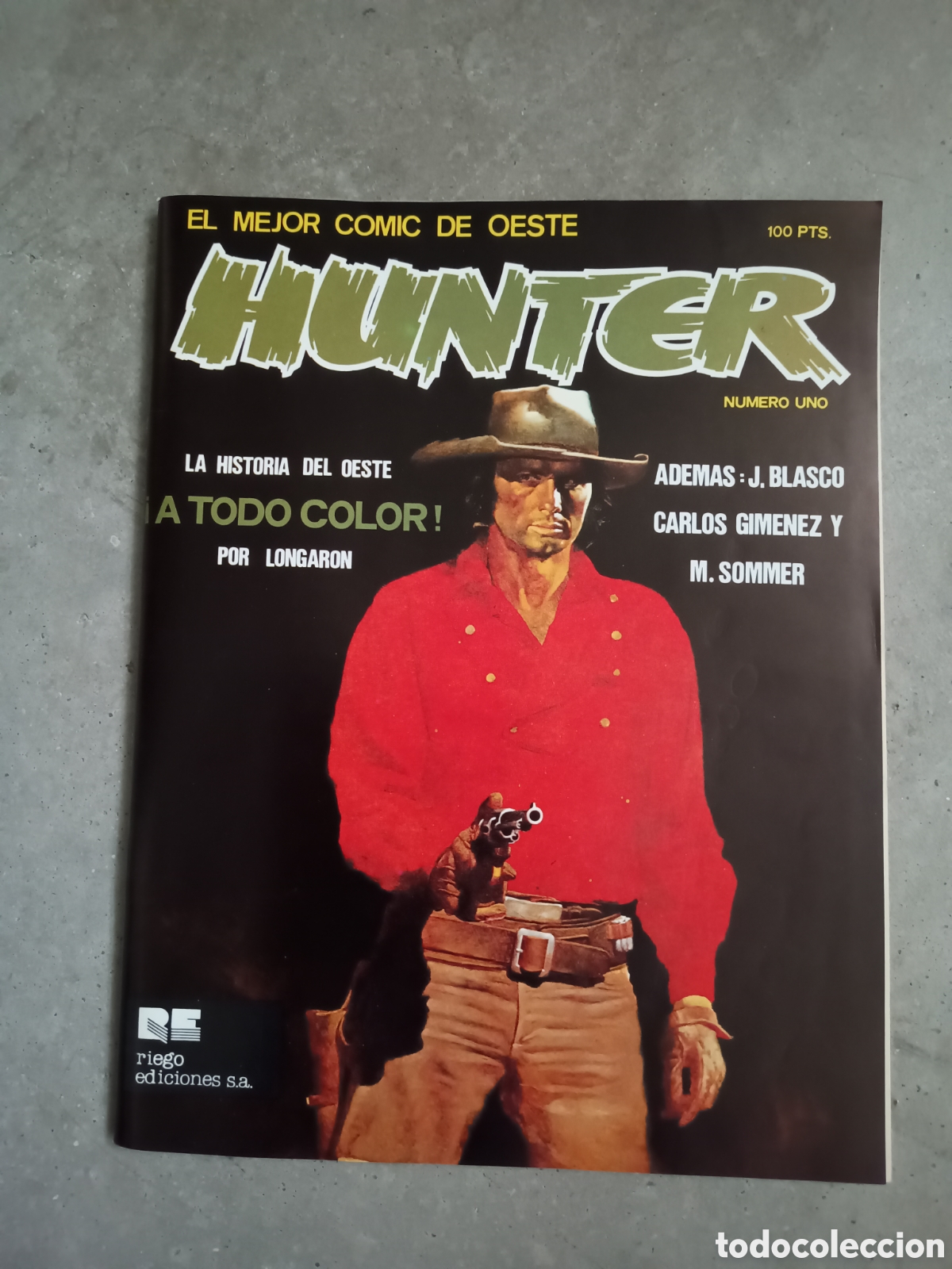 Tebeos: PRIMER N&Uacute;MERO N&ordm; 1 - HUNTER - REGO EDICIONES - Foto 1