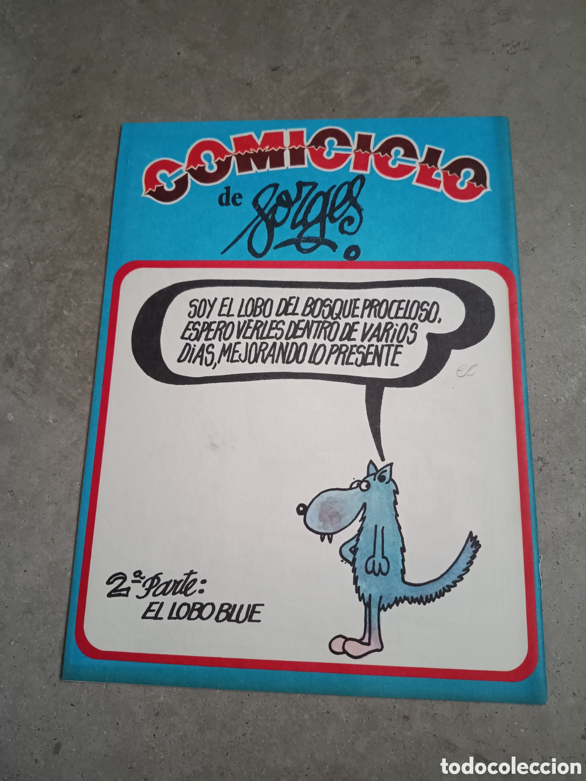 Tebeos: PRIMER N&Uacute;MERO N&ordm; 1 - COMICICLO DE FORGES - Foto 2