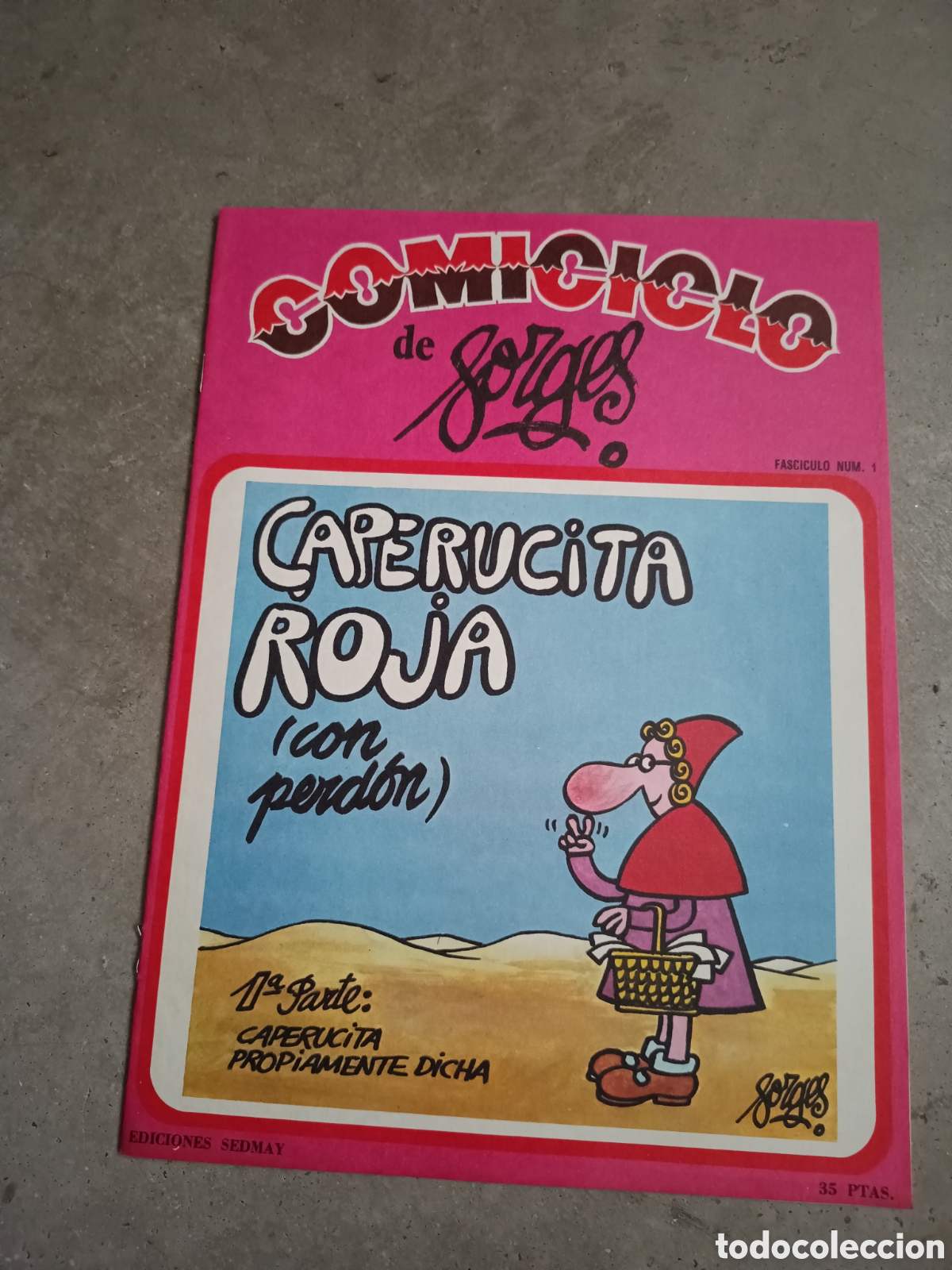 Tebeos: PRIMER N&Uacute;MERO N&ordm; 1 - COMICICLO DE FORGES - Foto 1