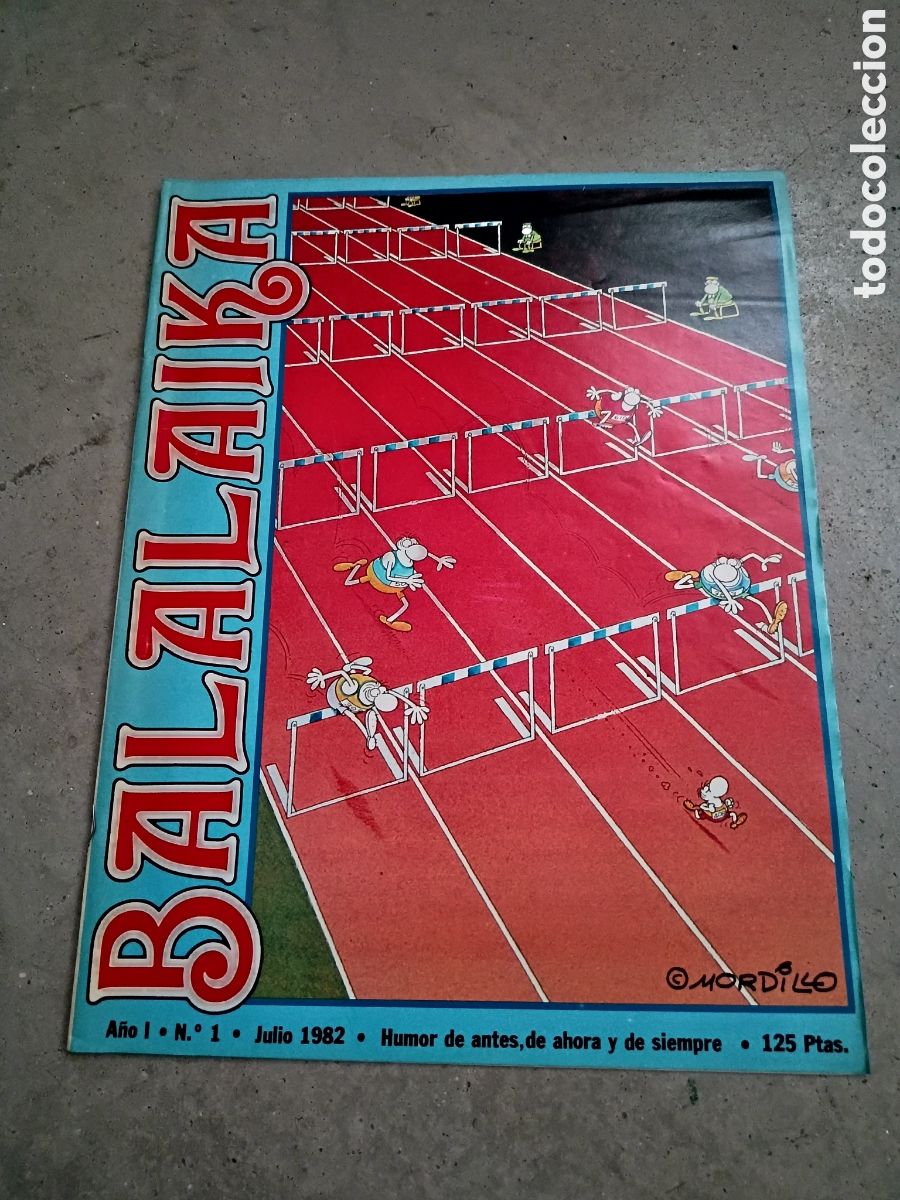 Tebeos: PRIMER N&Uacute;MERO N&ordm; 1 - BALALAIKA - JULIO 1982 - Foto 1