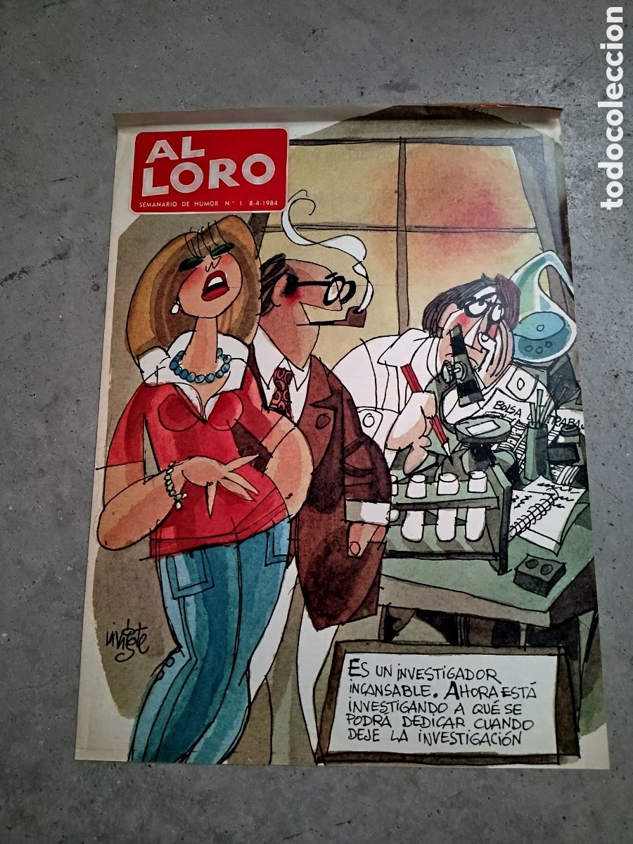 Tebeos: PRIMER N&Uacute;MERO N&ordm; 1 - AL LORO - 8 ABRIL 1994 - Foto 1