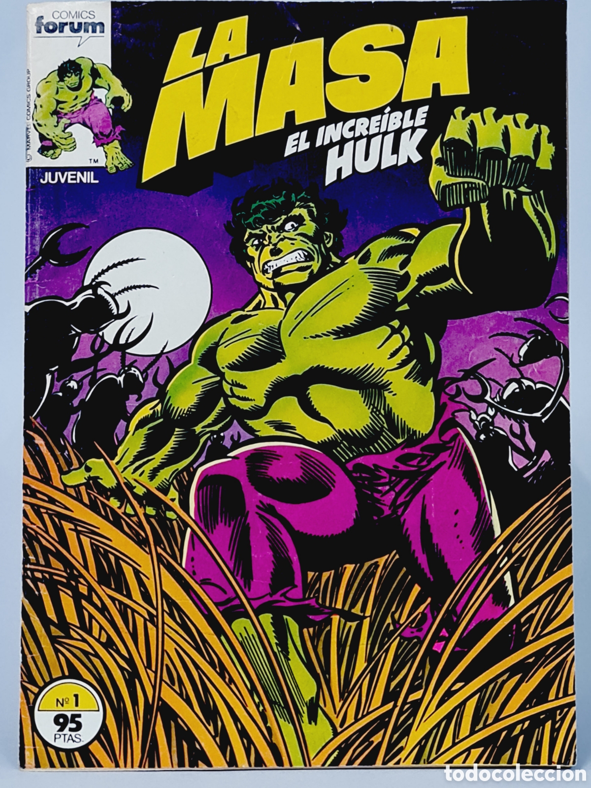 Tebeos: C&Oacute;MIC LA MASA 1 SIN P&Oacute;STER FORUM MARVEL MUY BUEN ESTADO - Foto 1