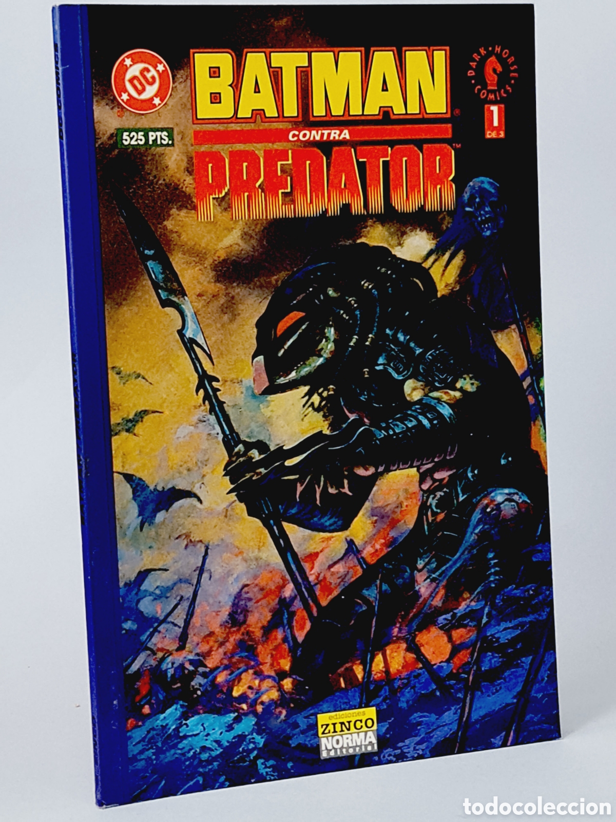 Tebeos: COMIC EXCELENTE BATMAN CONTRA VS PREDATOR 1 DC ZINCO NORMA PRESTIGIO - Foto 1