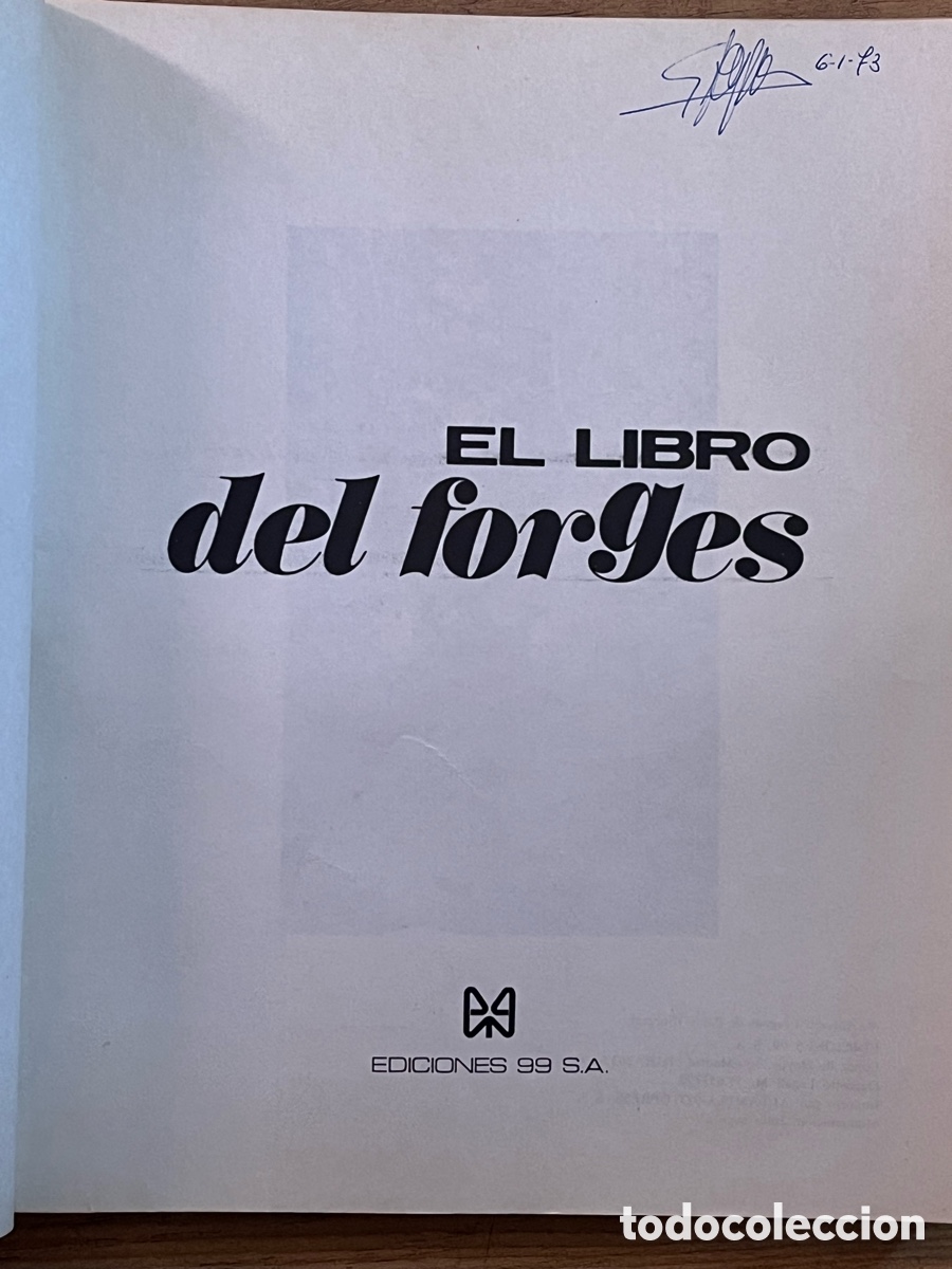 Tebeos: EL LIBRO DE FORGES, EDICIONES 99, S.A. 1972 - Foto 2