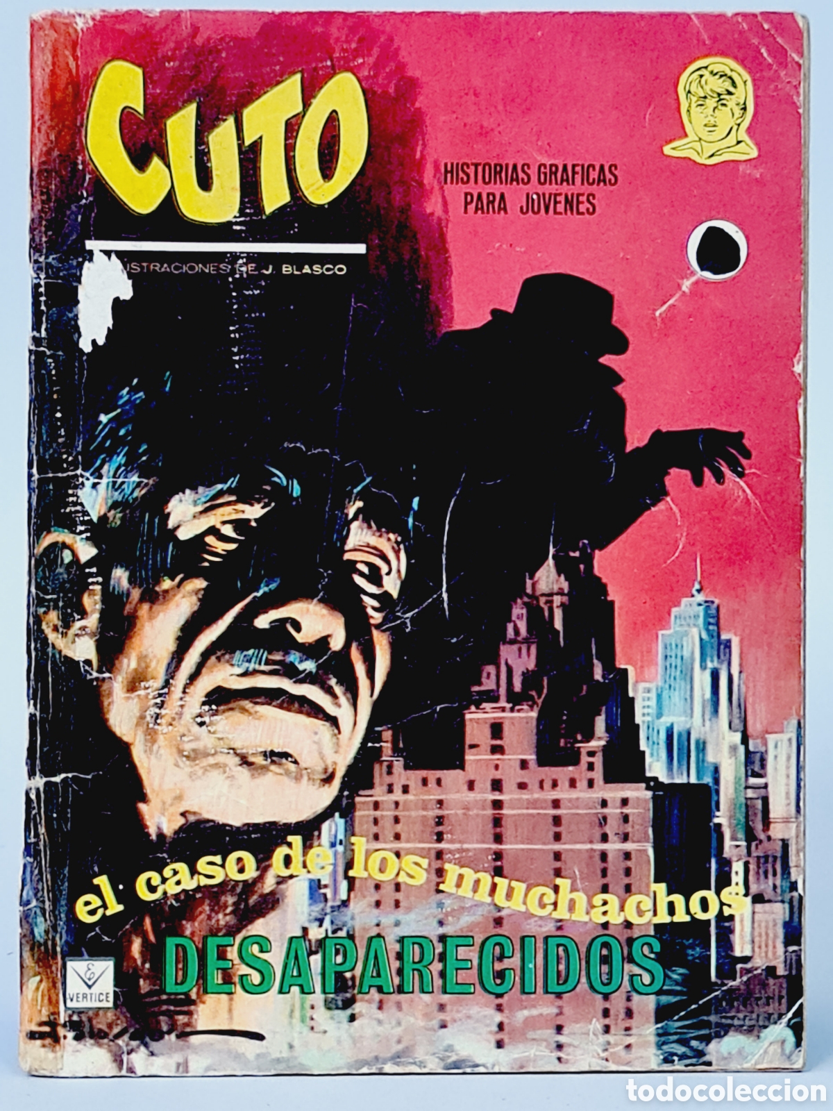 Tebeos: C&Oacute;MIC CUTO 1 DESAPARECIDOS VERTICE TACO GRAPA NORMAL ESTADO - Foto 1