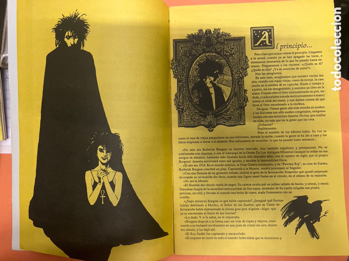 Tebeos: T1/C2/10. C&Oacute;MIC - SANDMAN - EL AMO DE LOS SUE&Ntilde;OS - N&Uacute;M 1 - EDICIONES ZINCO - D.C. - Foto 3