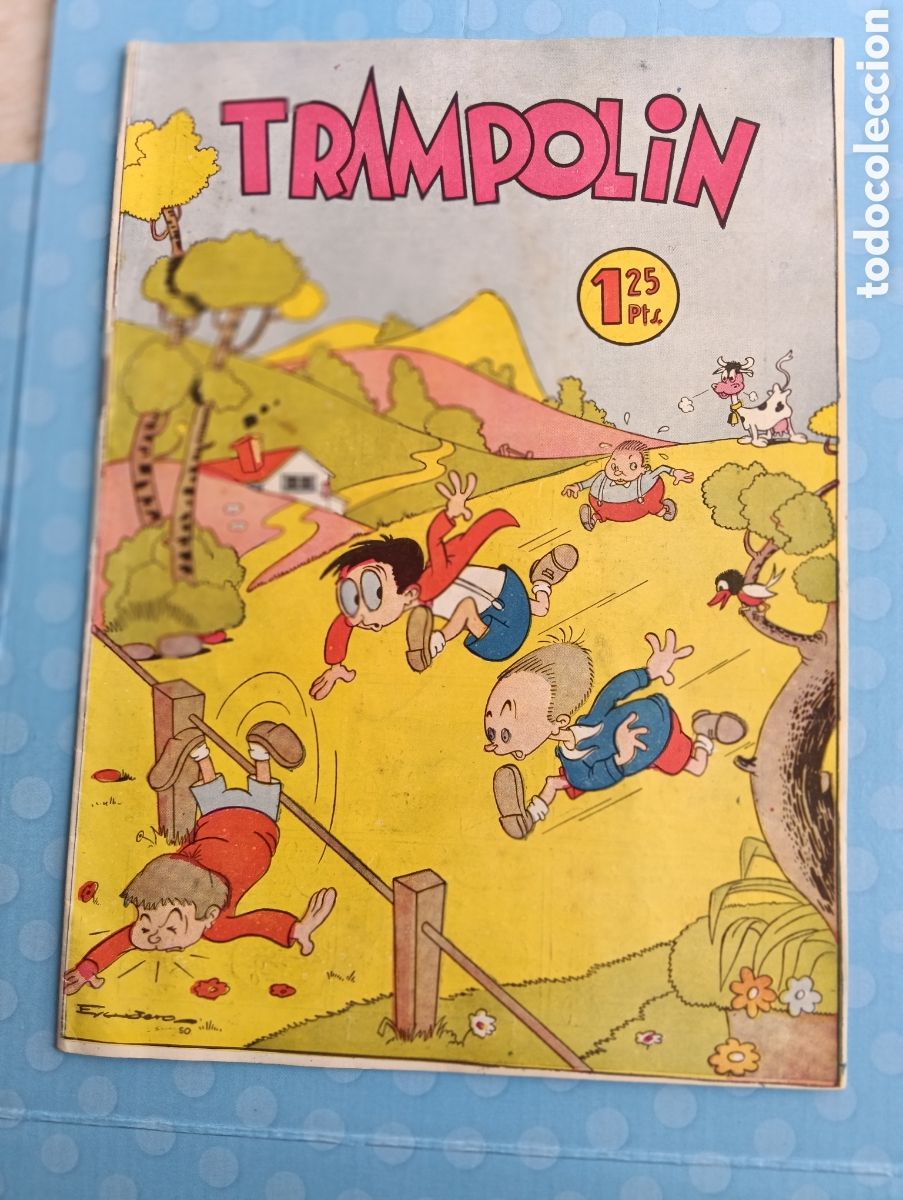 Tebeos: n&uacute;mero 1 , trampol&iacute;n ,tercera &eacute;poca 1950 - Foto 1
