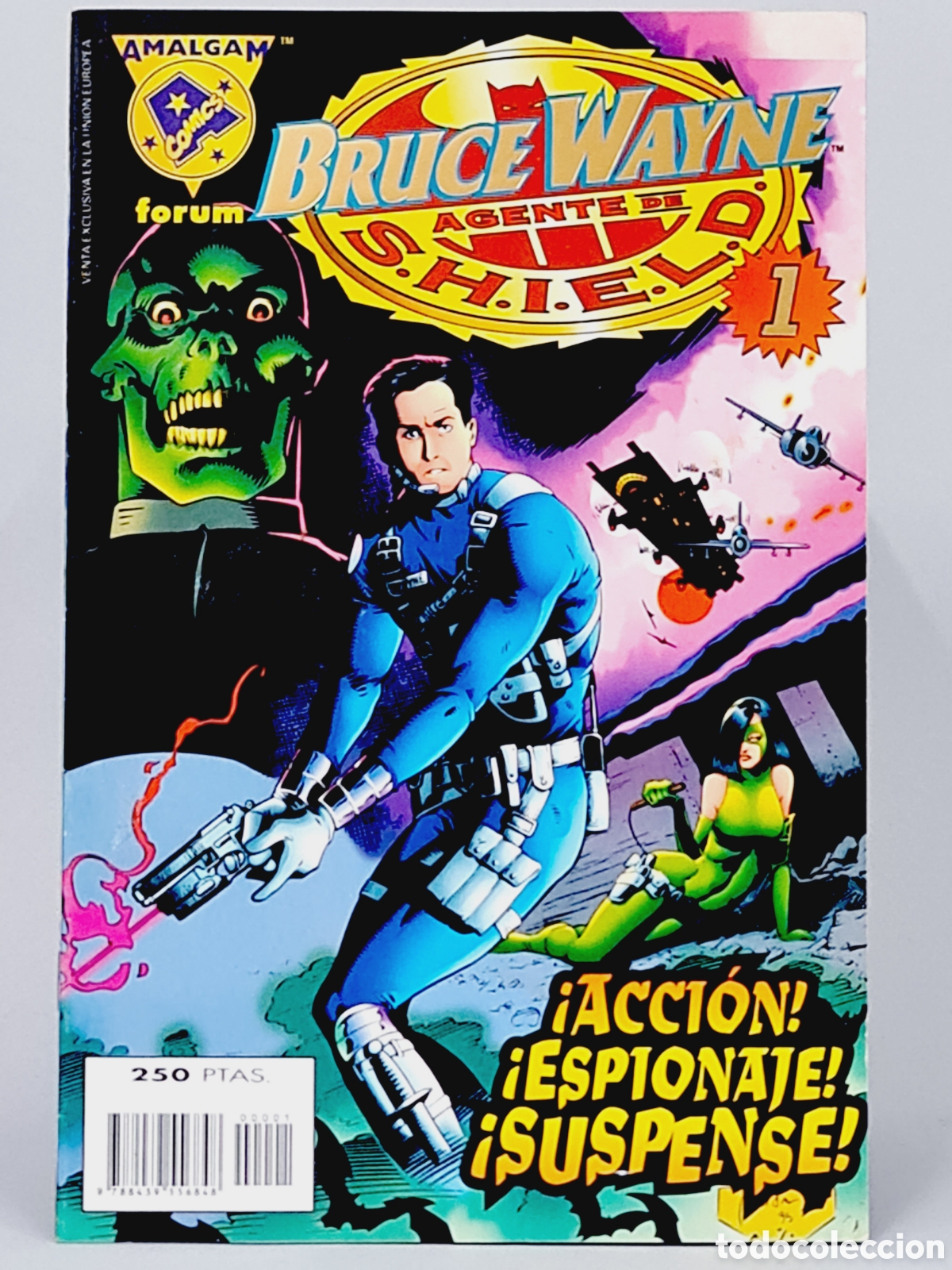Tebeos: C&Oacute;MIC EXCELENTE BRUCE AGENTE DE SHIELD 1 AMALGAM FORUM PLANETA DEAGOSTINI - Foto 1