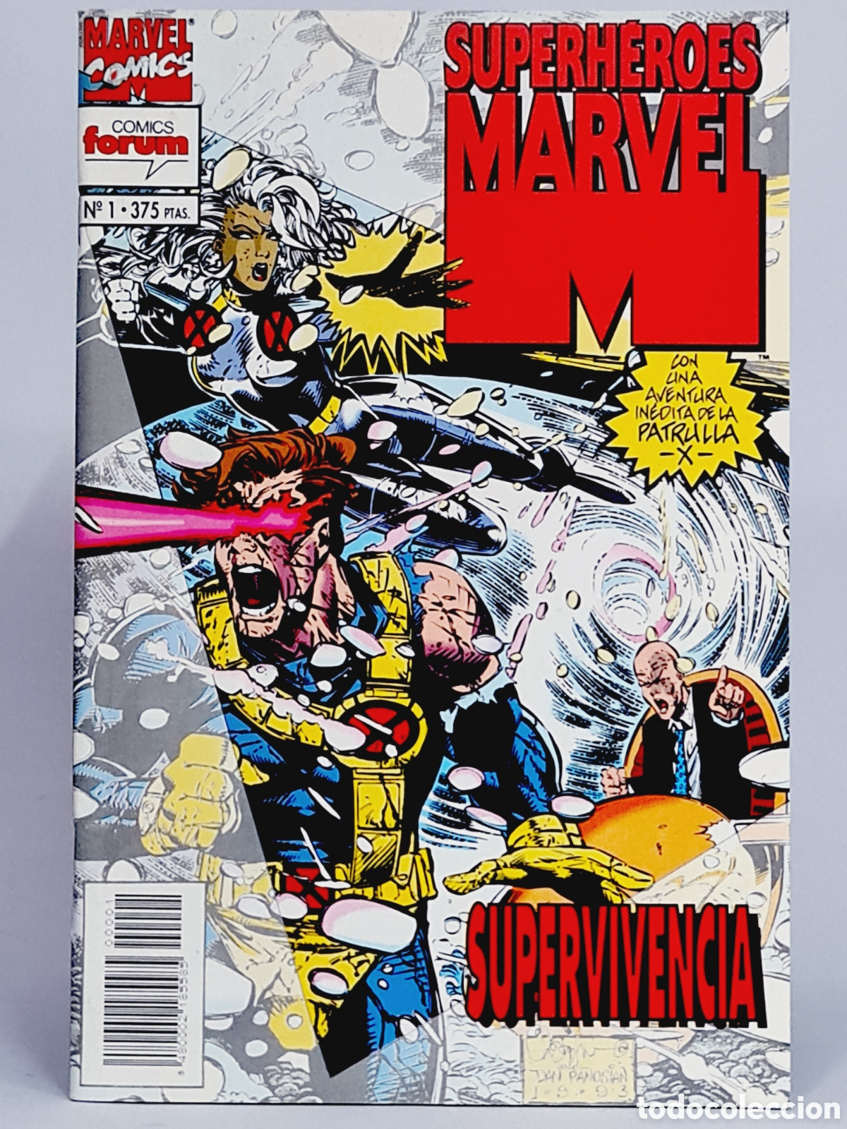 Tebeos: C&Oacute;MIC EXCELENTE SUPERHEROES MARVEL 1 SUPERVIVENCIA FORUM GRAPA - Foto 1