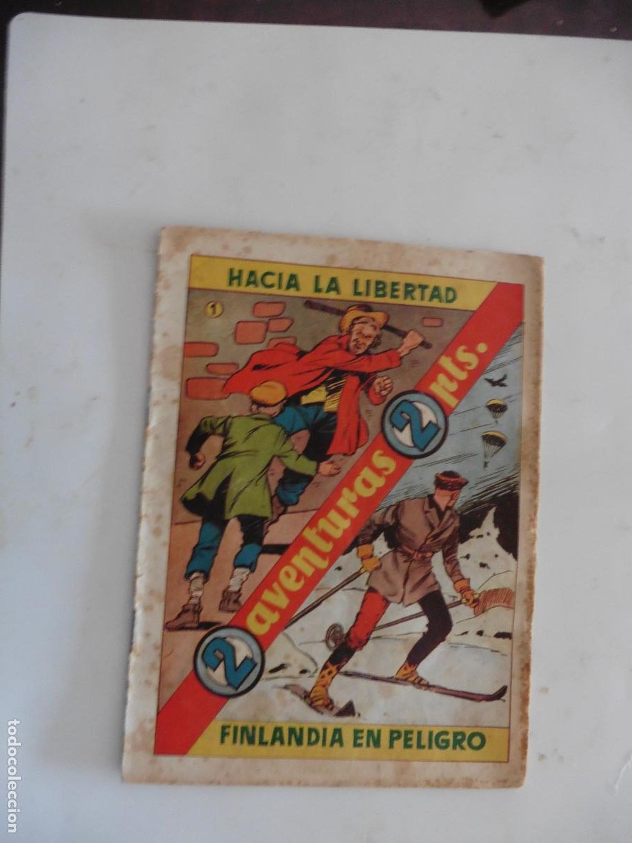 Tebeos: 2 AVENTURAS N-1 hispanoamericana ORIGINAL - Foto 1