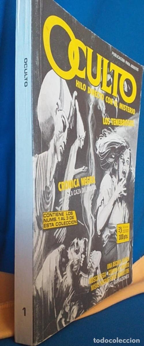 Tebeos: COMIC OCULTO N&ordm; 1 Contiene los n&ordm; 1 al 3 Ediciones Zinco - Foto 2