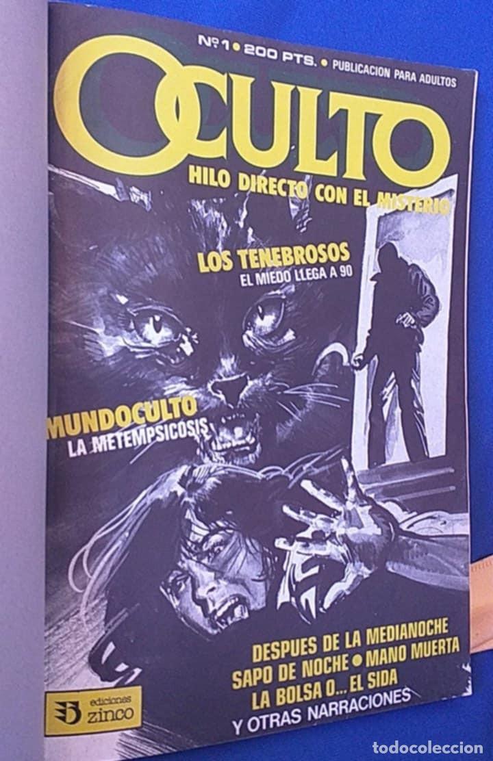 Tebeos: COMIC OCULTO N&ordm; 1 Contiene los n&ordm; 1 al 3 Ediciones Zinco - Foto 3