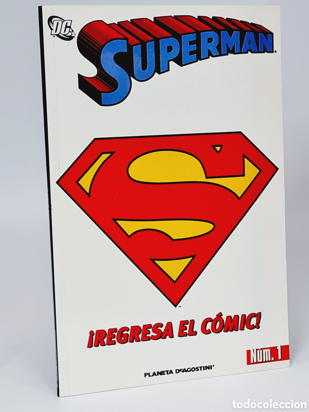 Tebeos: C&Oacute;MIC DE KIOSCO SUPERMAN 1 REGRESA AL C&Oacute;MIC DC PLANETA DEAGOSTINI - Foto 1
