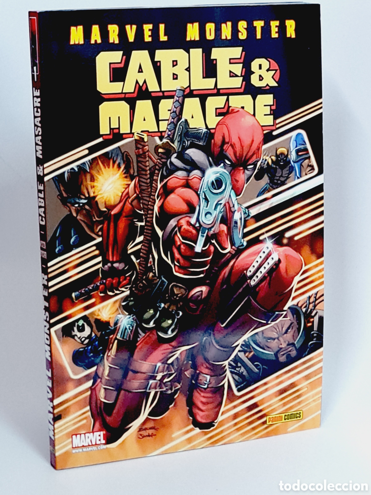 Tebeos: C&Oacute;MIC DE KIOSCO CABLE & MASACRE 1 MARVEL MONSTER PANINI C&Oacute;MICS 2005 - Foto 1