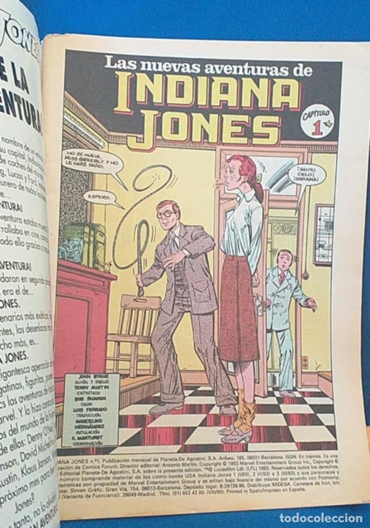 Tebeos: COMIC INDIANA JONES N&ordm; 1 COMICS FORUM 1990 3 CAPITULOS - Foto 2