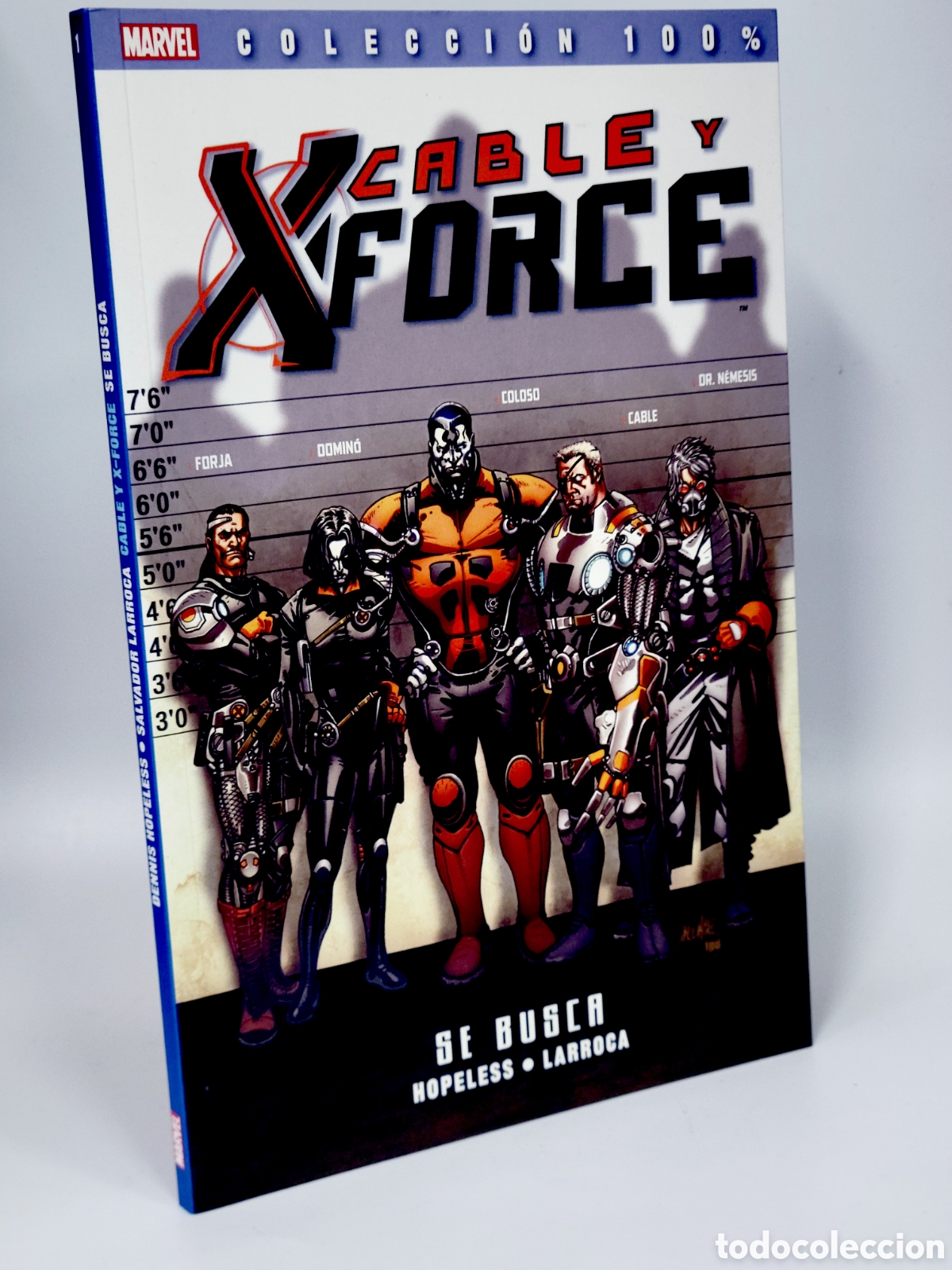 Tebeos: C&Oacute;MIC DE KIOSCO CABLE Y X-FORCE 1 SE BUSCA COLECCI&Oacute;N 100% MARVEL PANINI - Foto 1