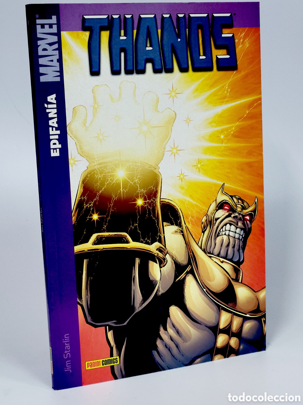 Tebeos: C&Oacute;MIC DE KIOSCO THANOS 1 EPIFAN&Iacute;A 2005 PANINI MARVEL - Foto 1