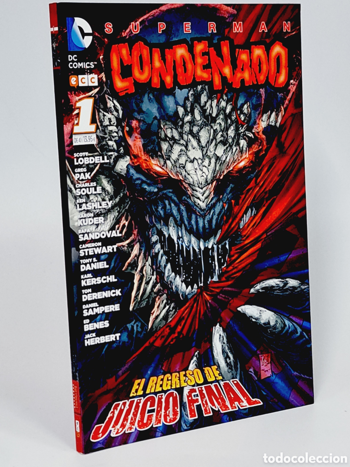 Tebeos: C&Oacute;MIC DE KIOSCO SUPERMAN 1 CONDENADO EL REGRESO DE JUICIO FINAL ECC 2015 DC - Foto 1
