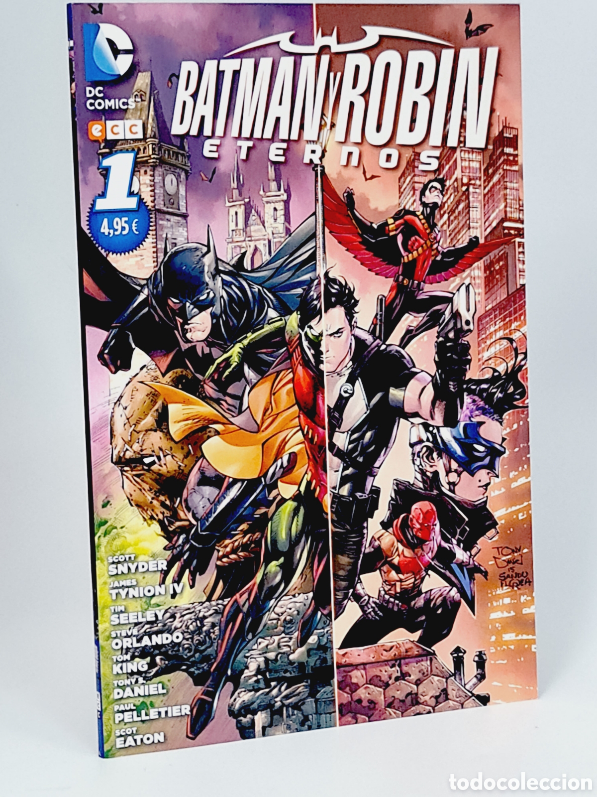 Tebeos: C&Oacute;MIC DE KIOSCO BATMAN Y ROBIN 1 ETERNOS ECC DC COMICS 2016 lo - Foto 1