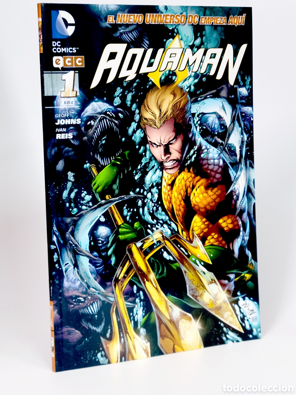 Tebeos: C&Oacute;MIC DE KIOSCO AQUAMAN 1 ECC EDICIONES DC COMICS - Foto 1