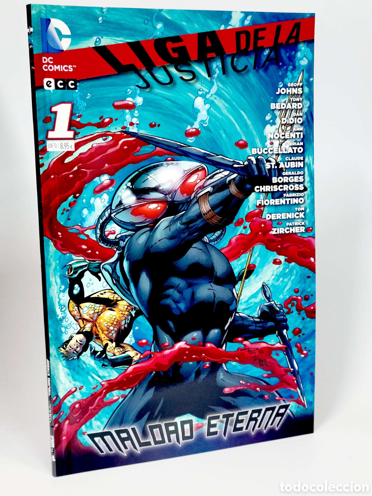 Tebeos: C&Oacute;MIC DE KIOSCO LIGA DE LA JUSTICIA 1 MALDAD ETERNA ECC EDICIONES DC COMICS - Foto 1