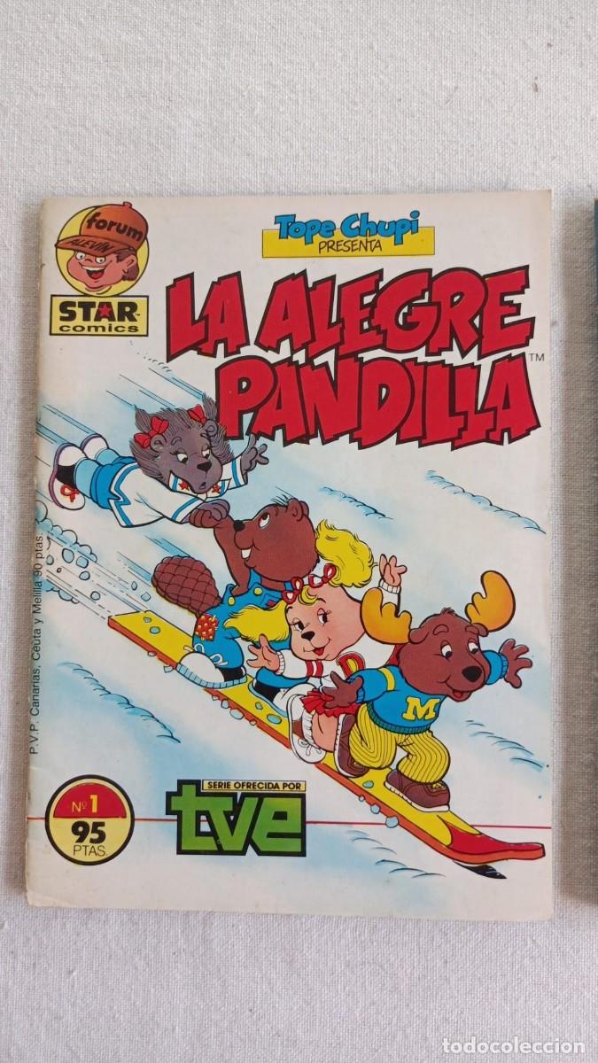 Tebeos: Comic 3 ejemplares n&uacute;meros 1 Belfy y Lillibit, Alegre Pandilla, Donald - Foto 3