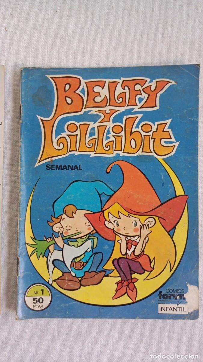Tebeos: Comic 3 ejemplares n&uacute;meros 1 Belfy y Lillibit, Alegre Pandilla, Donald - Foto 4