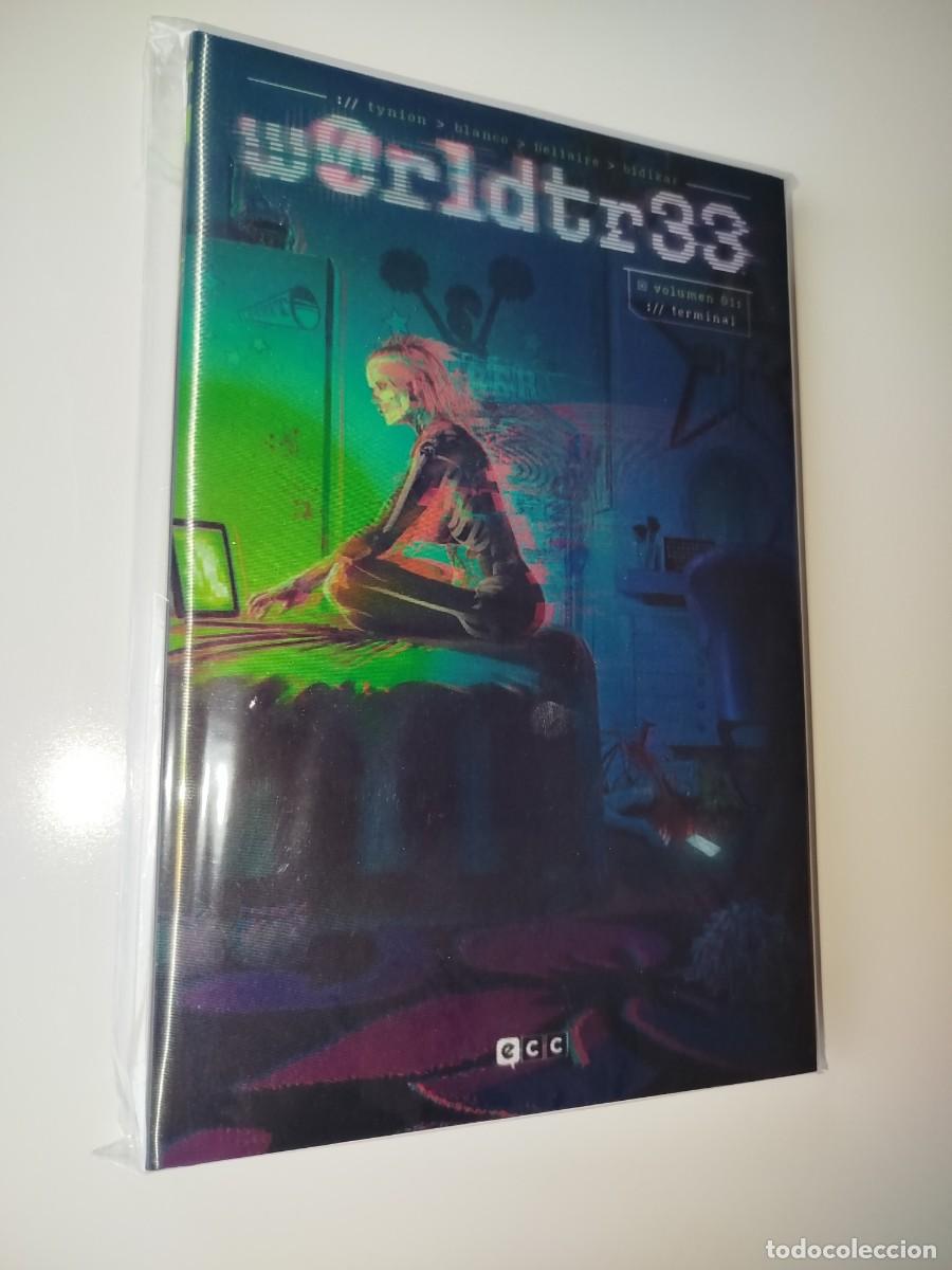Tebeos: w0rldtr33: Terminal (Edici&oacute;n especial limitada) - ECC Ediciones - Perfecto Estado - Foto 2