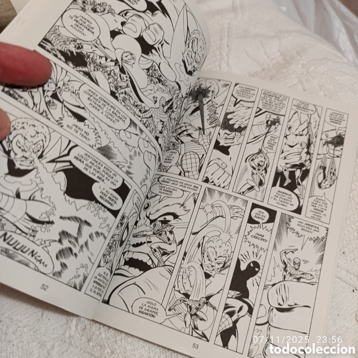 Tebeos: Spider-Man,&rdquo;grandes h&eacute;roes del c&oacute;mic&rdquo;&nbsp;a&ntilde;o 2003,Marvel - Foto 3