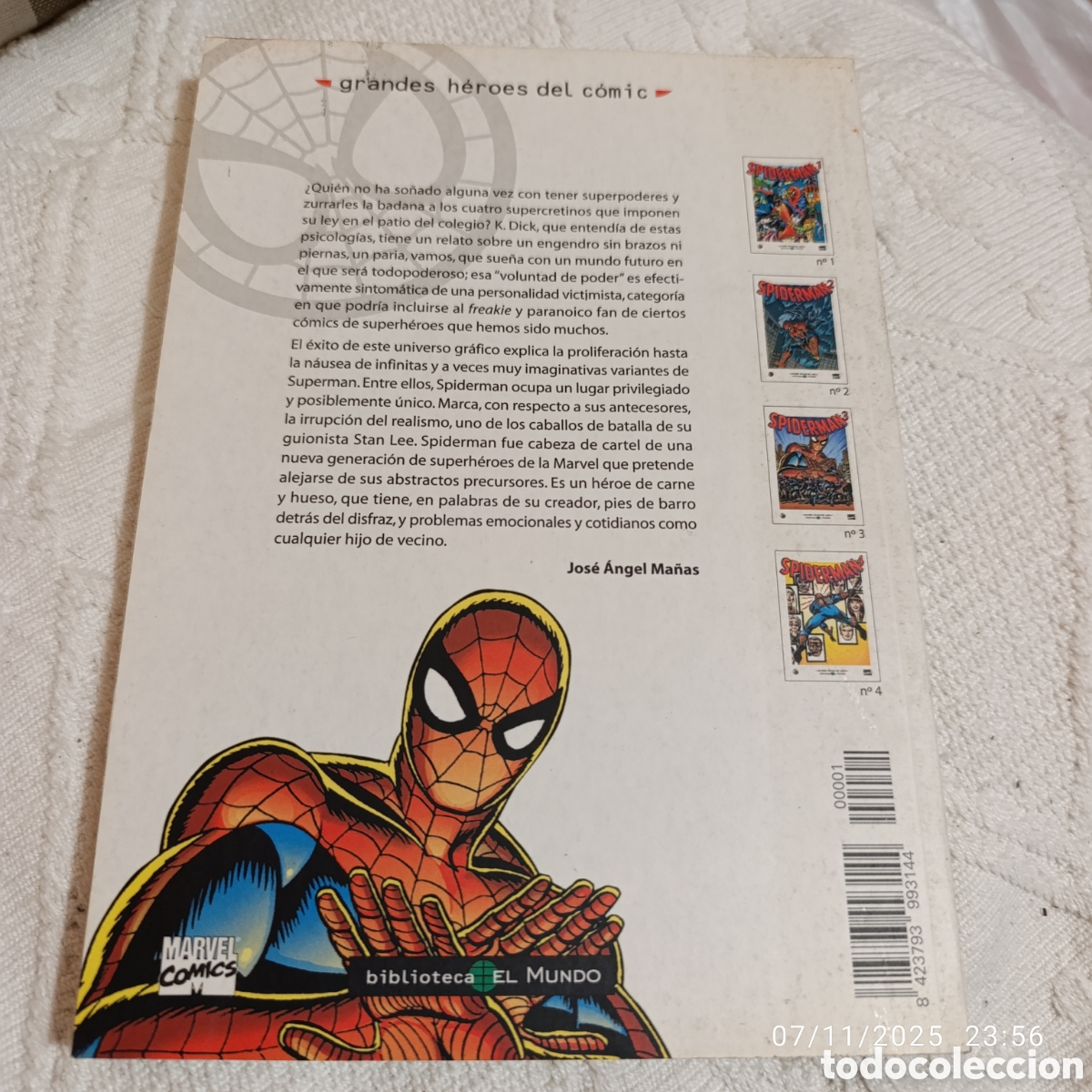 Tebeos: Spider-Man,&rdquo;grandes h&eacute;roes del c&oacute;mic&rdquo;&nbsp;a&ntilde;o 2003,Marvel - Foto 4